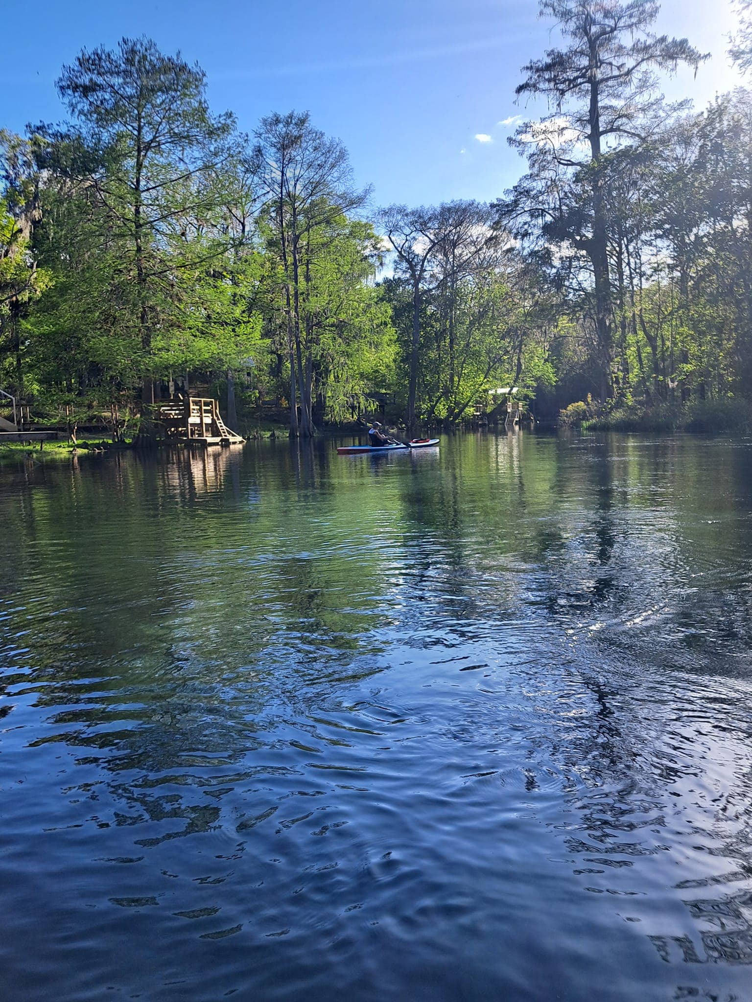 Paddling the Ichetucknee